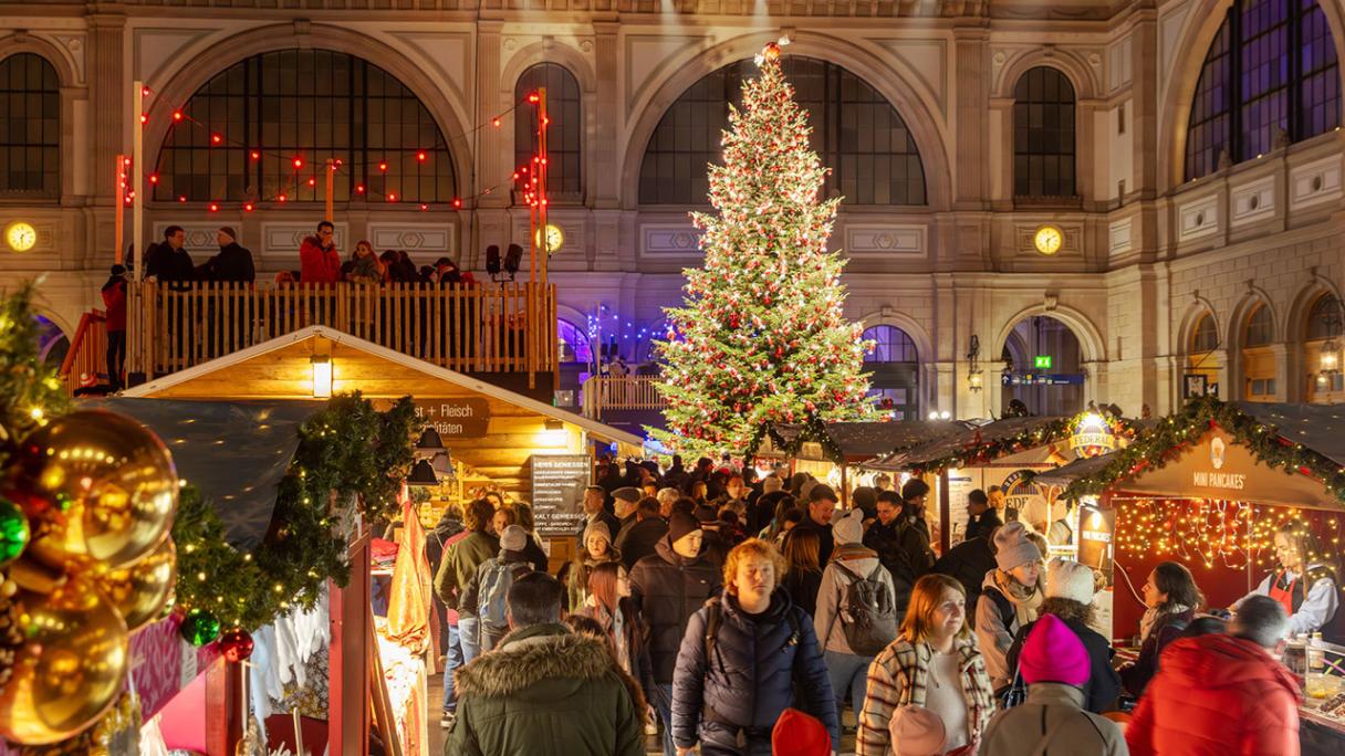 Weihnachtsmarkt, Hauptbahnhof