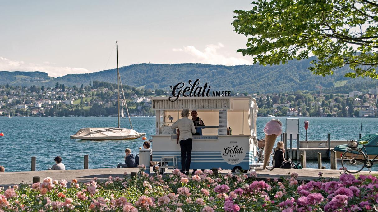 Gelati am See, Zurich