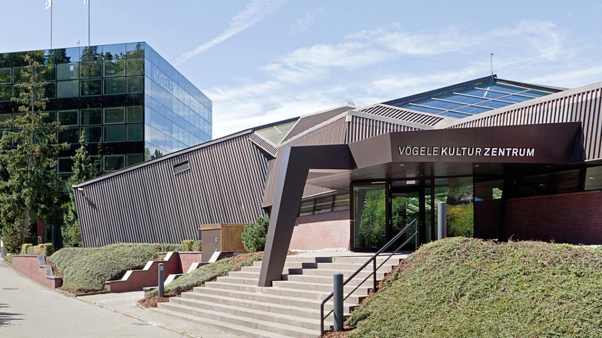 Exterior view of the Vögele Cultural Center in Pfäffikon