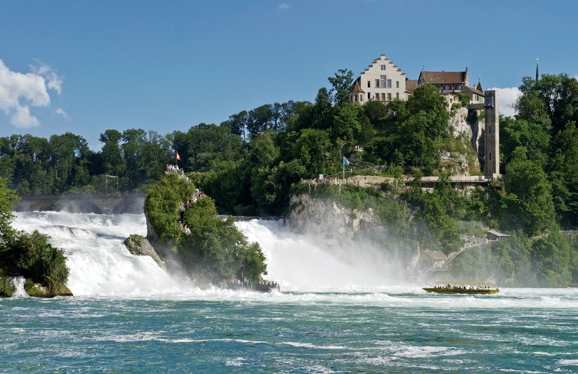 Schaffhausen, Rheinfall, Schloss Laufen