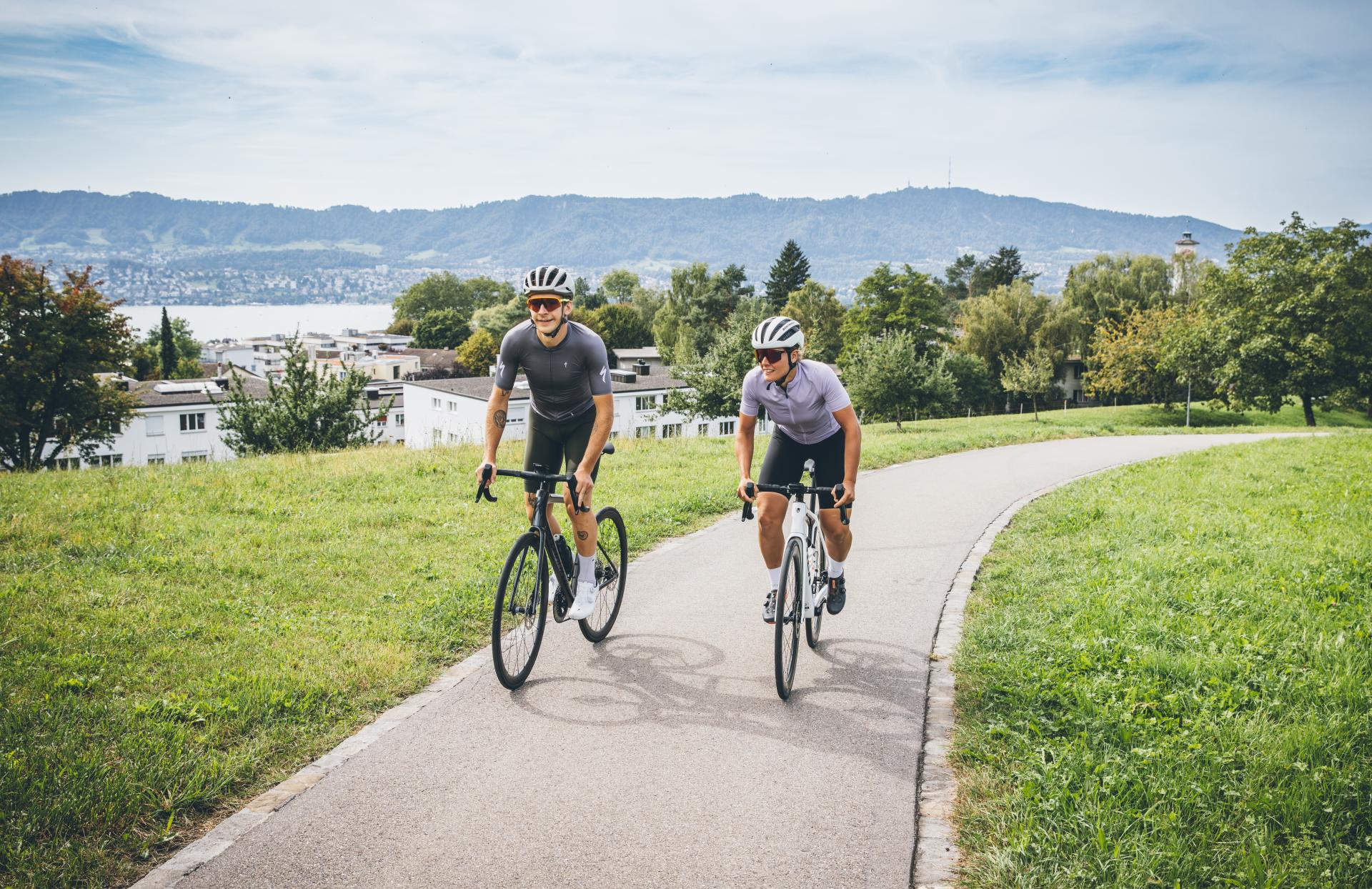 Road bike routes near Zurich