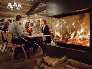 Fondue im Chalet