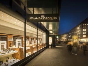 Zurich Shopping Boutique Les Ambassadeurs, Swiss watches