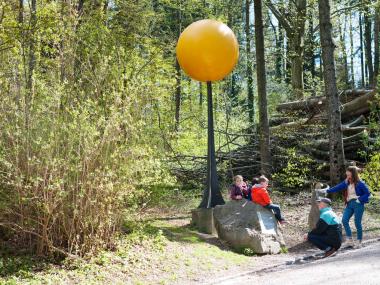 Sentier des planètes de l'Uetliberg au Felsenegg