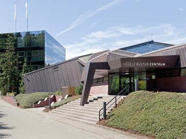 Exterior view of the Vögele Cultural Center in Pfäffikon