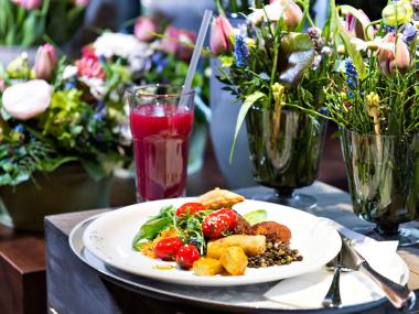 Hiltl in der Pflanzbar in Zürich, Vegetarische Küche