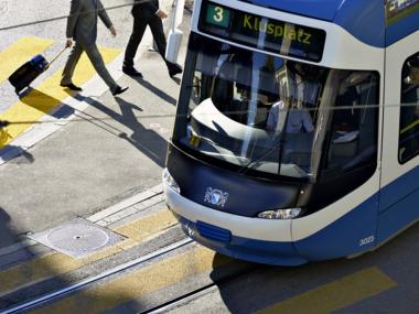 Tram à Zurich