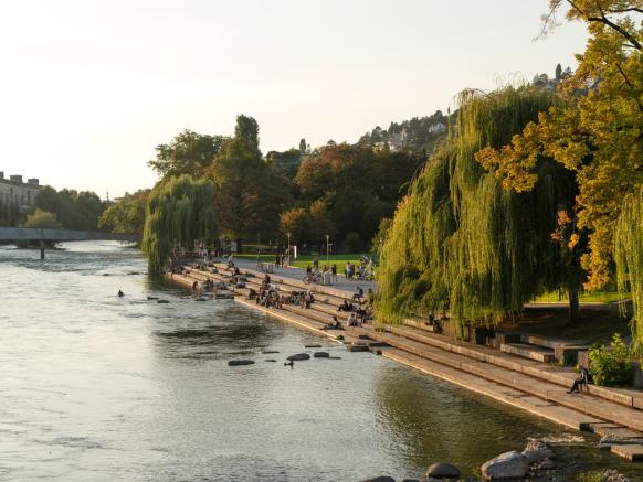 Limmat, Wipkingen