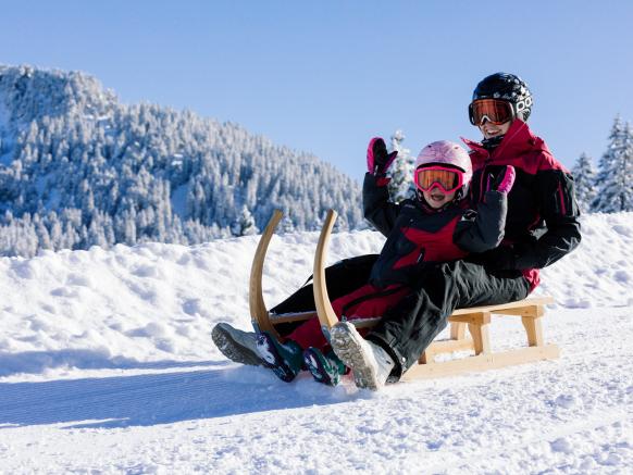 Faire de la luge à Hoch-Ybrig, Laucheren