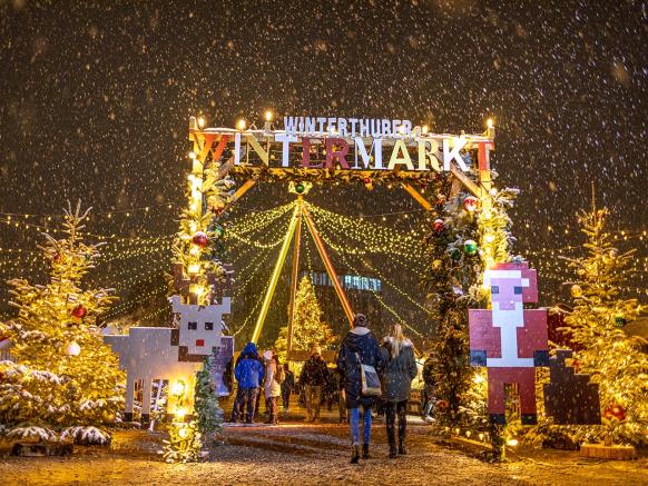 Marché d’hiver à Winterthour