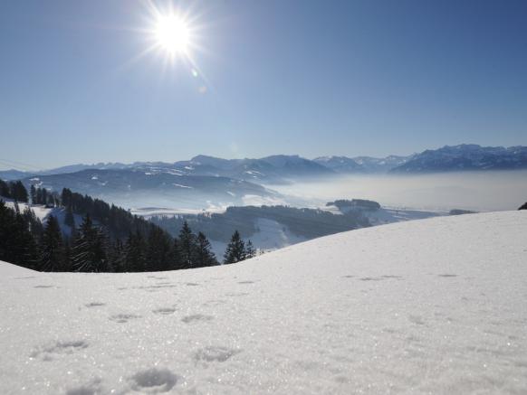 Atzmännig, Schneeschuhwandern