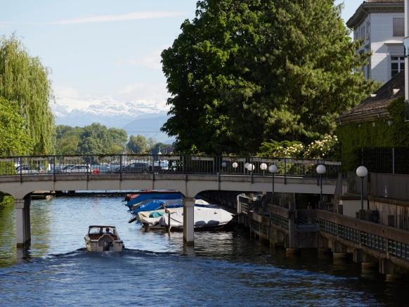 Schanzengraben – idyllische Promenade mitten in Zürich