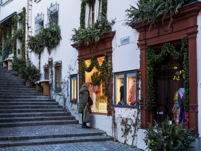 Weihnachtsshopping in Zürich