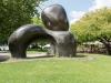 Bronze sculpture “Sheep Piece” on the Zürichhorn lakeside promenade