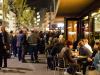 Terrasse devant le cinéma