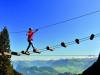 The largest rope park in central Switzerland